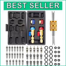 Load image into Gallery viewer, 35-Piece R134A/R1234YF A/C Valve Core Tool Set with O-Ring Seal Accessories