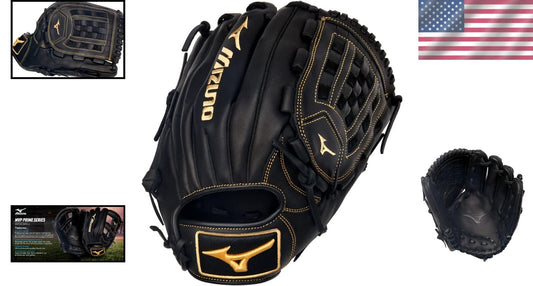 Right Hand Throw MVP Baseball Glove 12" - BioSoft Leather & Center Pocket Design