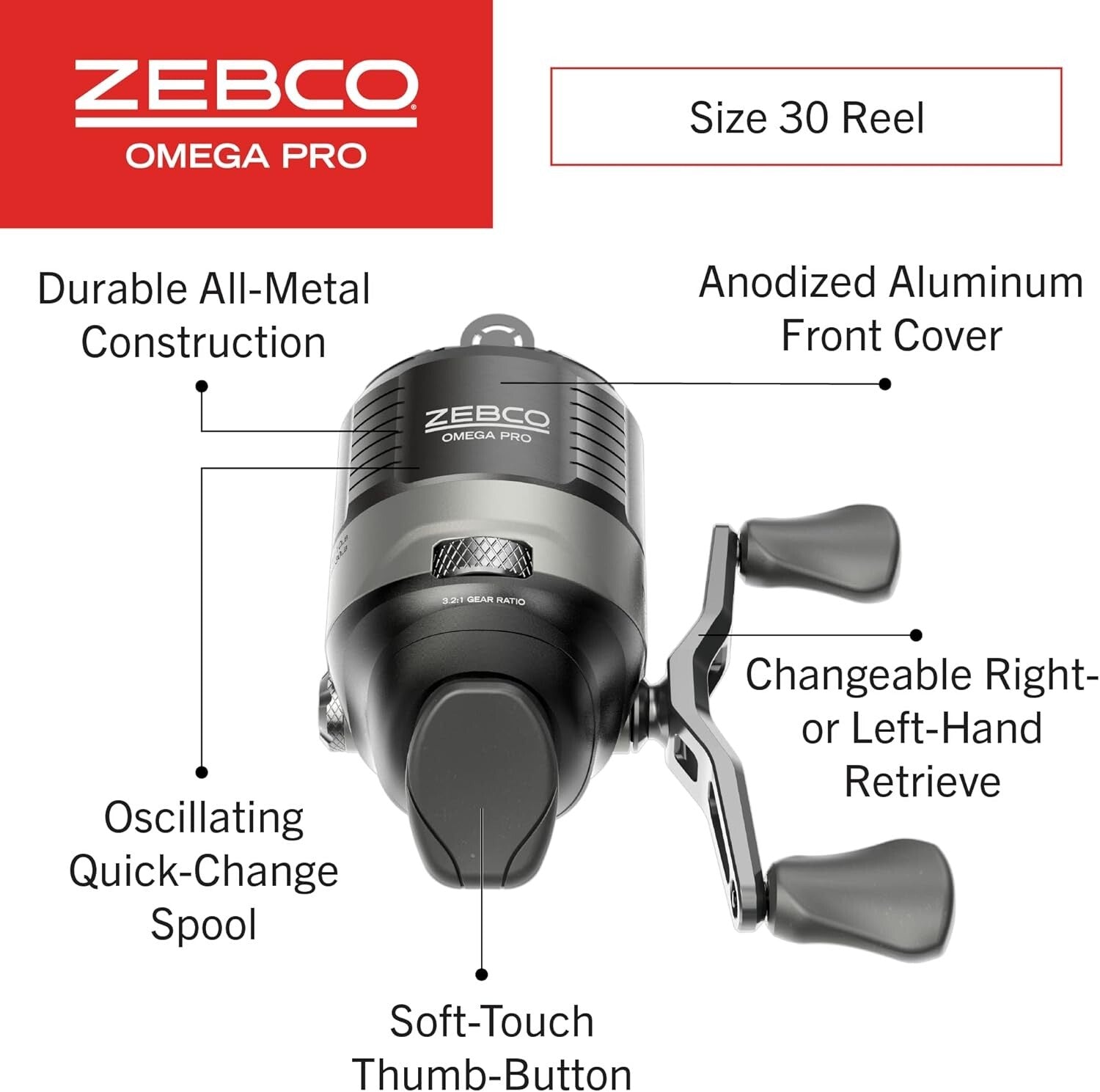 Ultra-Smooth 6'2" IM6 Graphite Fishing Pole & Size 30 Reel - Trust Since 1949