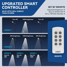Load image into Gallery viewer, Energy Efficient Solar Street Lights Pack – 1000LM Brightness &amp; Remote Control