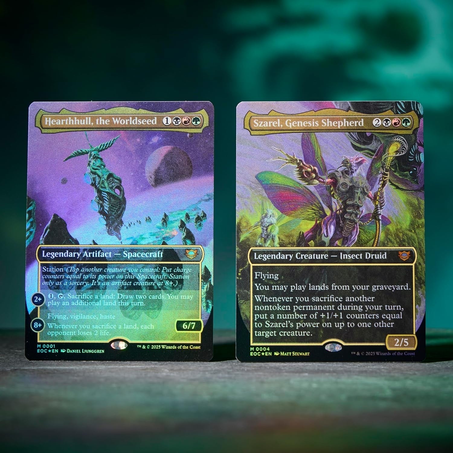 Edge of Eternities World Shaper Commander Deck - 100 Cards Plus Foil Boosters