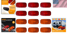 Load image into Gallery viewer, Versatile 12V LED Clearance Light Set - 6 Amber, 6 Red Lights for Trucks and RVs
