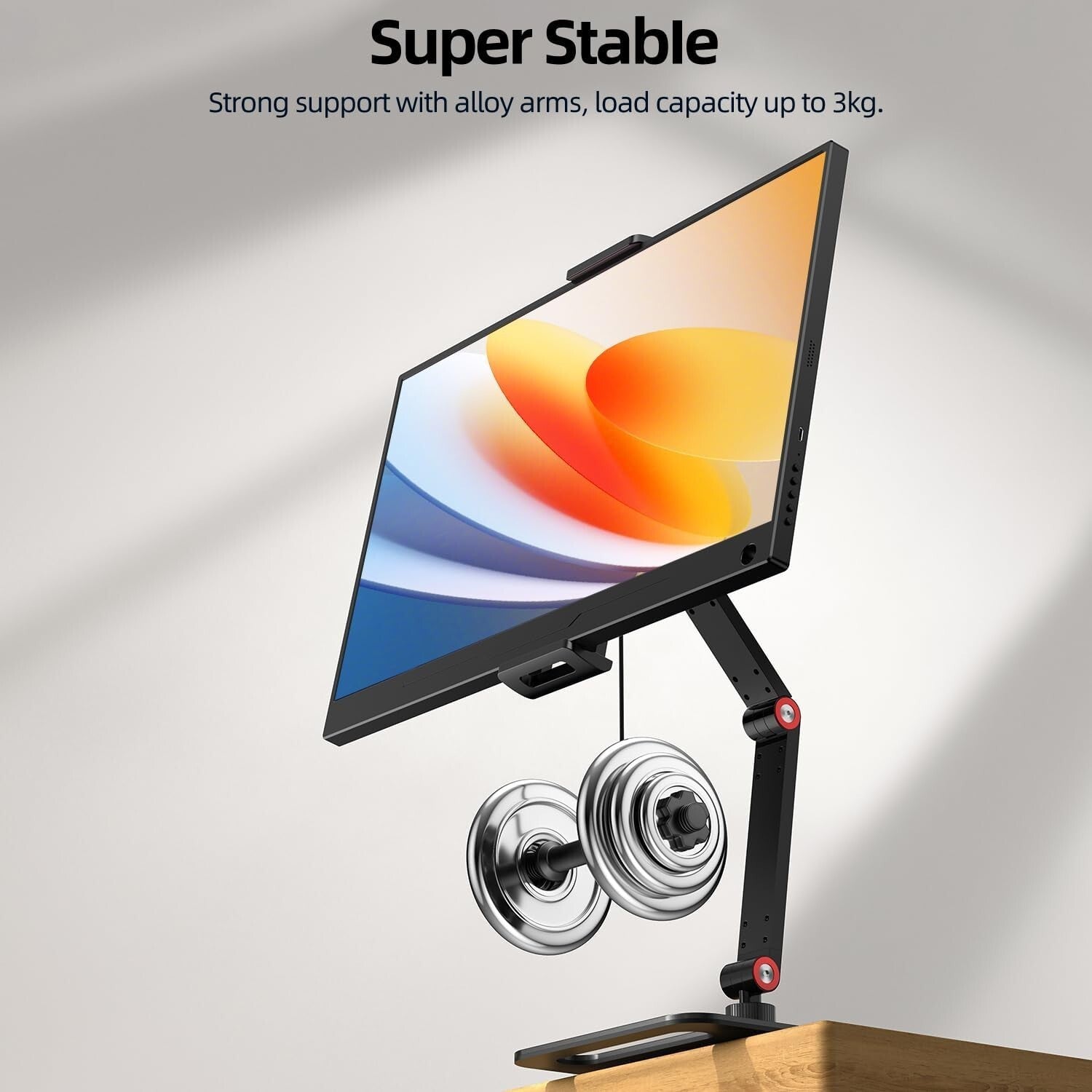 Flexible Long Arm Tablet Stand: Ideal for Desk & Hands-Free Entertainment