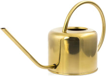 Load image into Gallery viewer, Lightweight Vintage Gold Watering Can - Ergonomic Design, No Assembly Needed