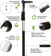 Load image into Gallery viewer, Revolutionary 20ft Adjustable Bulb Changing Tool - Effortless &amp; Safe