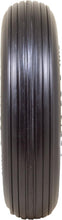 Load image into Gallery viewer, Durable Flat Free 4.80/4.00-8 Tire with Ribbed Tread for Heavy Loads