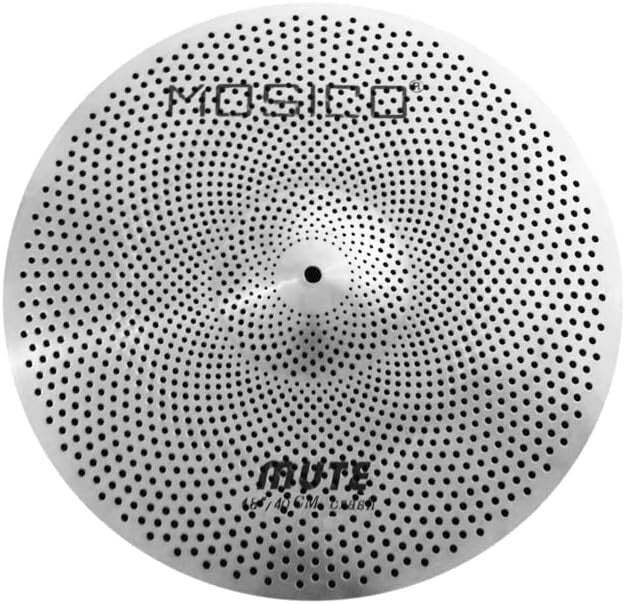 5-Piece Low Volume Cymbal Set: Perfect 14" Hi-Hats & 20" Ride - Quiet Practice