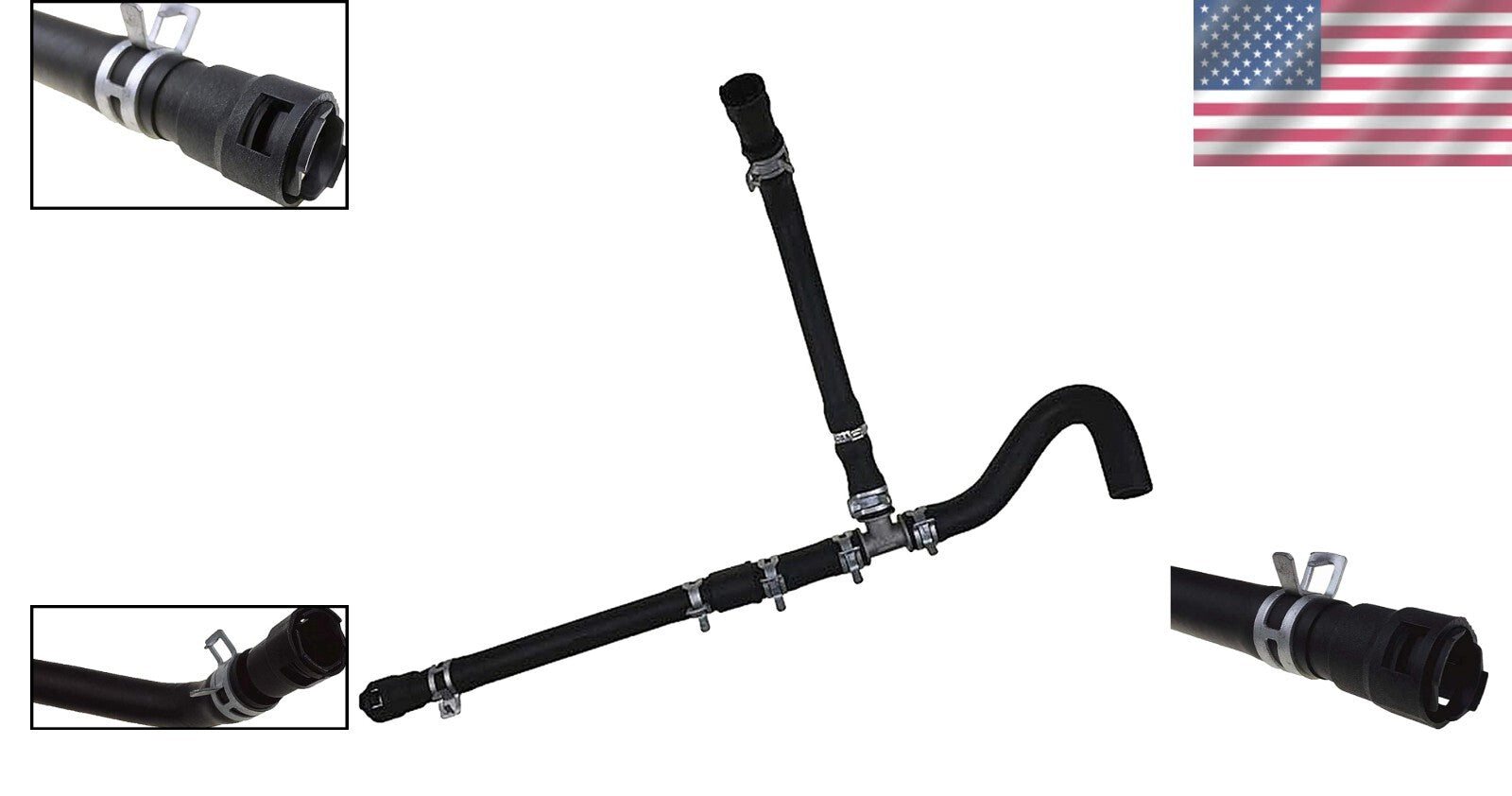 Engine Heater Hose Assembly Compatible with Ford Expedition & Lincoln Navigator