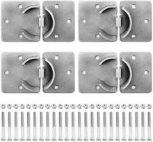 Load image into Gallery viewer, Compact 4 Pack of High-Security Steel Puck Locks for Ultimate Protection