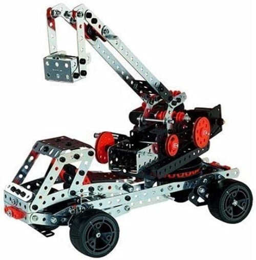 Erector Super Construction Set: 25 Models & Motorized Crane for Young Engineers