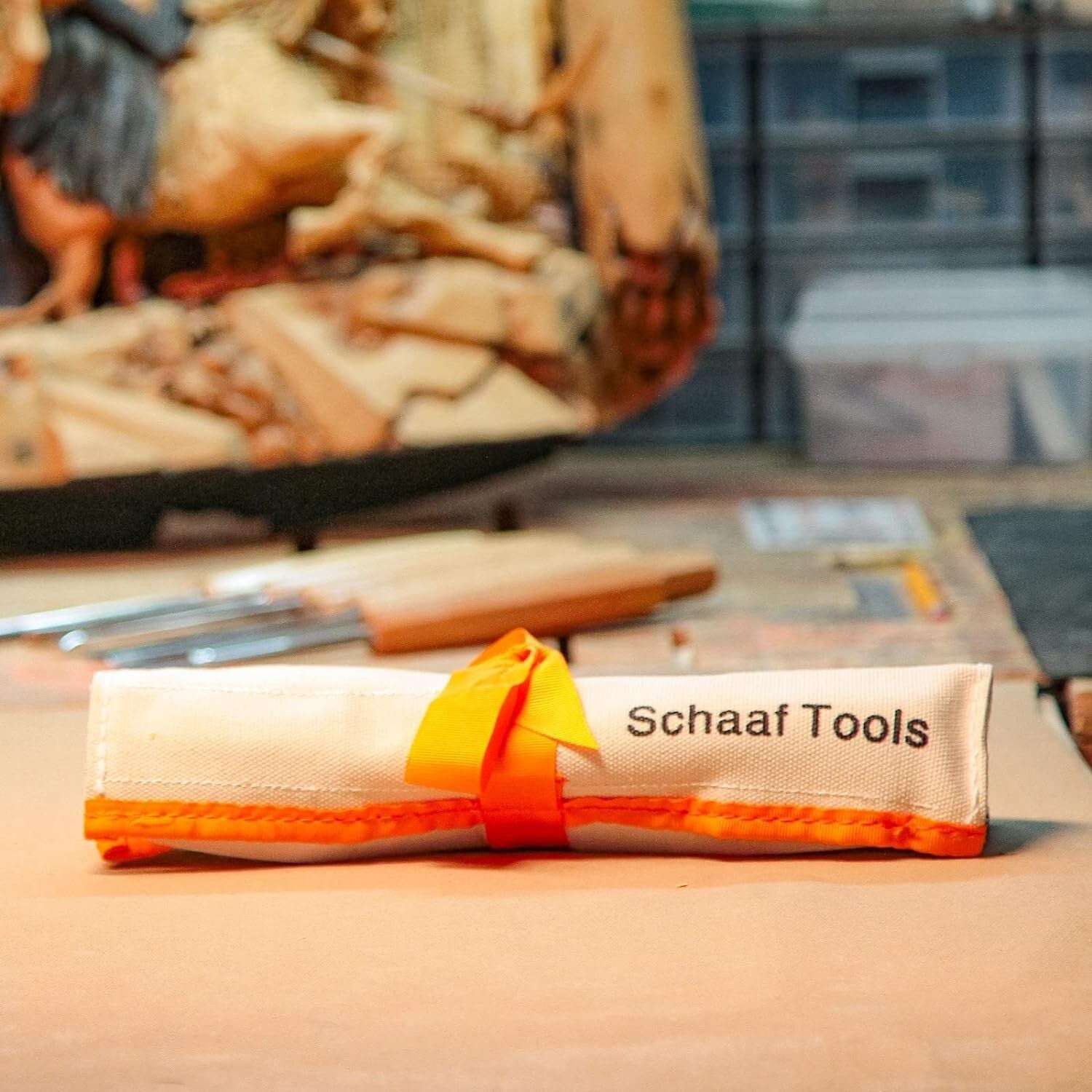 Set of 4 High-Quality Fishtail Chisels & Gouges - Ideal for Woodworking Artistry