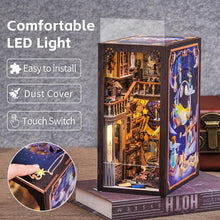 Load image into Gallery viewer, Nebula Common Room Book Nook Kit - Enchanting Miniature Decor with LED Light