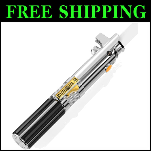 RGB Dueling Lightsaber with 39 Sound Effects - Perfect for Cosplay & Collecting