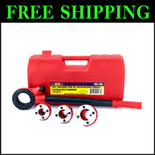 Load image into Gallery viewer, Heavy-Duty Ratchet Pipe Thread Kit - Cast Iron Quality &amp; Portable Storage Case