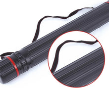 Load image into Gallery viewer, XL Set of 2 Telescoping Poster Tubes - Waterproof and Lightweight Black Design