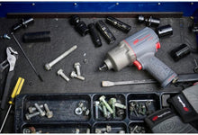 Load image into Gallery viewer, Compact 1/2-Inch Drive Air Impact Wrench: 1300 ft-lbs Torque, Quiet &amp; Durable