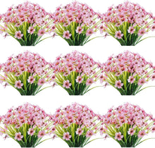 Load image into Gallery viewer, Vibrant Artificial Flowers - 30 Bundles UV Resistant for Landscape &amp; Home Decor