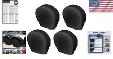 Load image into Gallery viewer, 4 Pack Tire Covers - Water-Resistant, Snug-Fitting Protector for 23-25.75" Tires