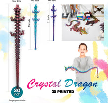 Load image into Gallery viewer, Mythical 30-Inch Articulated Dragon - Interactive Gift for Kids &amp; Collectors