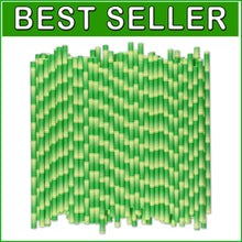 Load image into Gallery viewer, Sturdy 1000 Count Biodegradable Paper Straws - Perfect for Hot &amp; Cold Drinks
