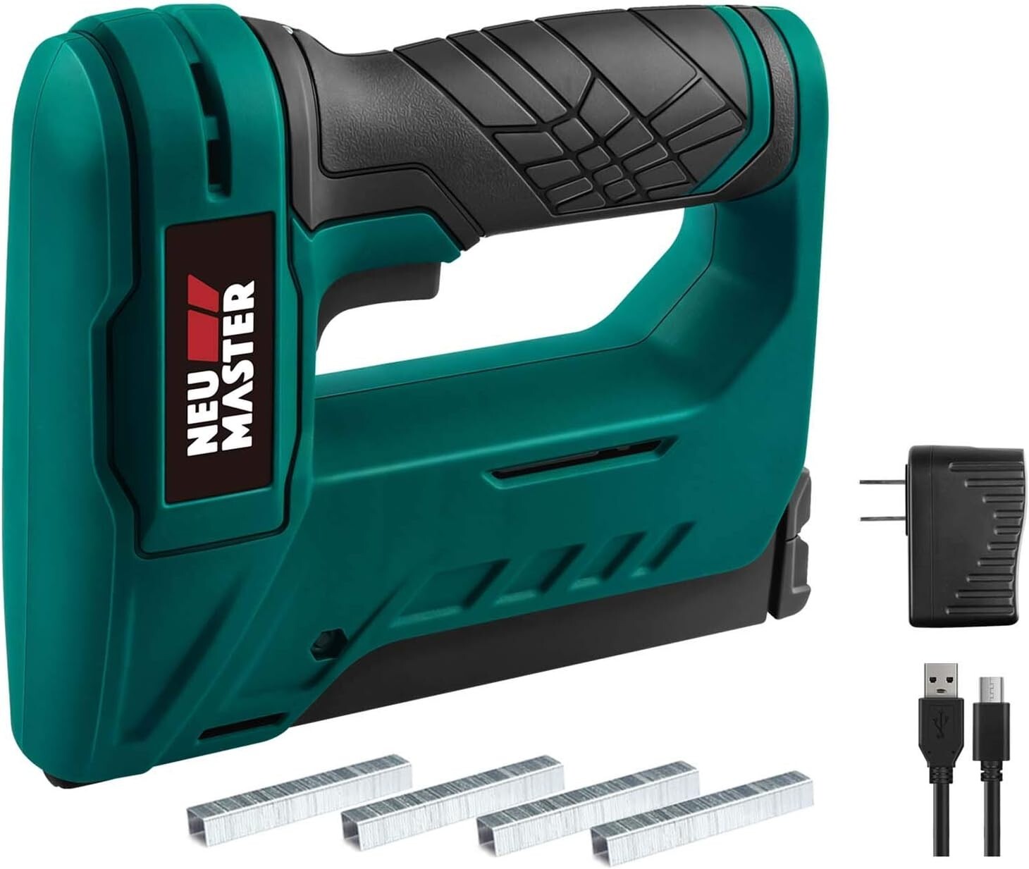 Lightweight Impact Drive Cordless Stapler with T50 Staples - 504 Count Included