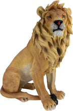Load image into Gallery viewer, Exquisite 27-Inch King of Beasts Lion Statue for Outdoor Garden Decor