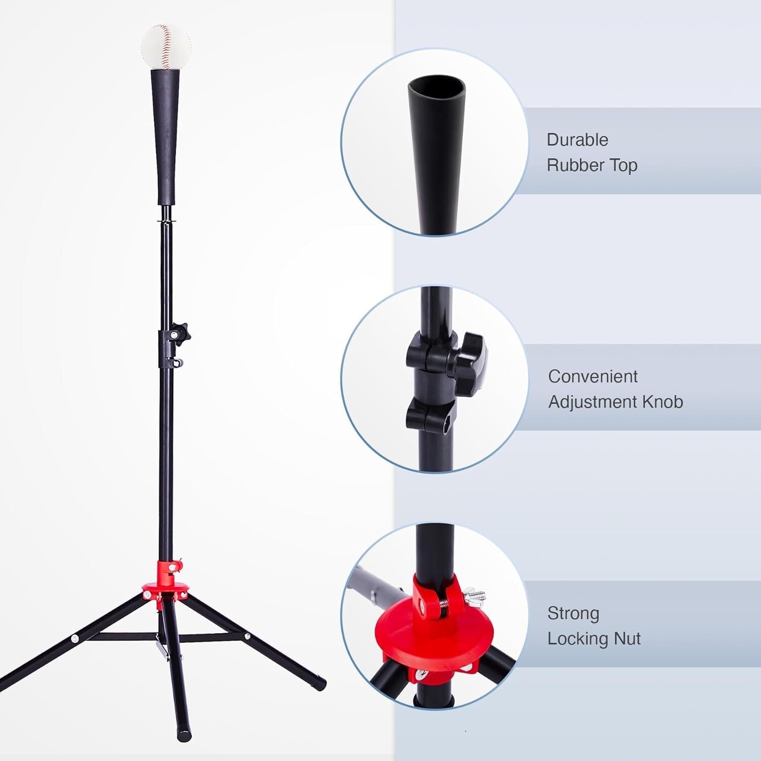Complete 7x7 Baseball Practice Net Set with Ball Caddy & Target - Durable Design