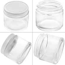Load image into Gallery viewer, Portable 30-Pack Glass Jars with Airtight Lids &amp; 2 Oz Capacity for DIY &amp; Storage