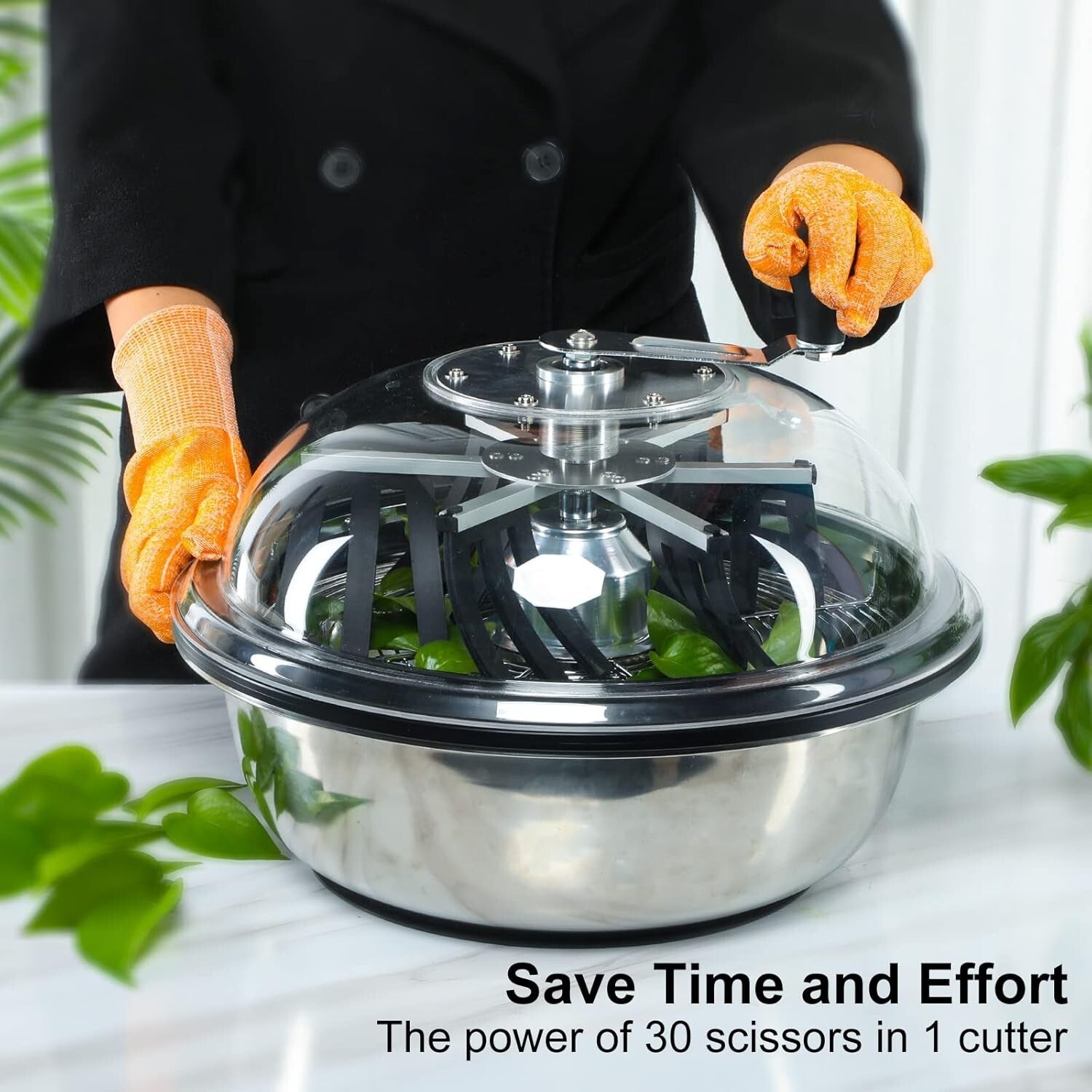 Efficient 19" Bud Leaf Trimmer for Hydroponics - Quick Blade Replacement