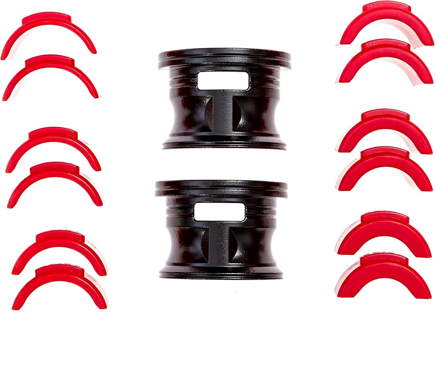 Heavy Duty 6-Piece Fork Seal Driver Tool Kit for Easier Motorcycle Maintenance