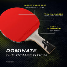 Load image into Gallery viewer, Premium Carbon Ping Pong Paddles - Pro-Level Rackets with 7-Ply Control | 2-Pack