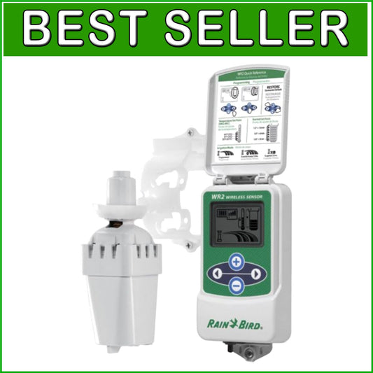 Adjustable Wireless Rain Sensor with Freeze Protection for Irrigation Control