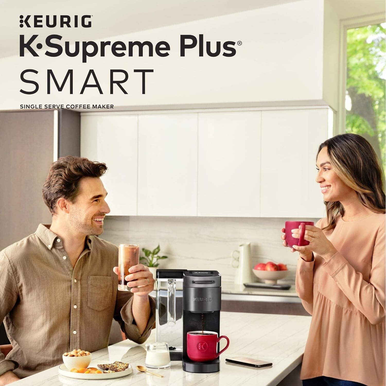 Modern Black K-Cup Pod Brewer with MultiStream Technology for Ultimate Flavor