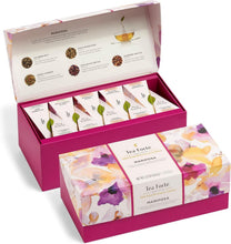 Load image into Gallery viewer, Luxurious Mariposa Tea Presentation Box with 20 Individually Wrapped Infusers