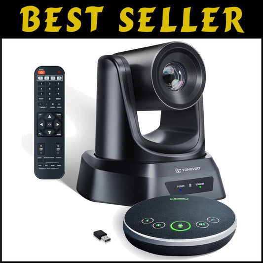 20X Optical Zoom 1080P PTZ Conference Camera System with Bluetooth Speakerphone