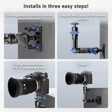 Load image into Gallery viewer, Versatile Wall Mount Camera Holder - Easy Installation &amp; Portable Design