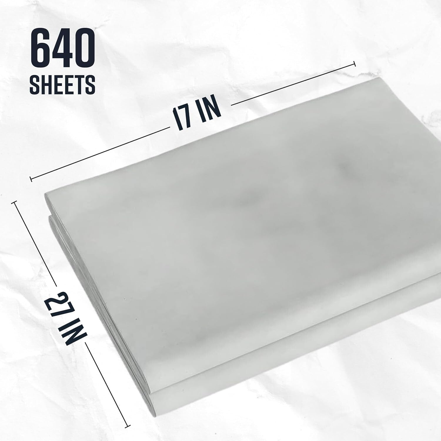20lb Newsprint Packing Paper - 640 Sheets for Secure and Stress-Free Relocation