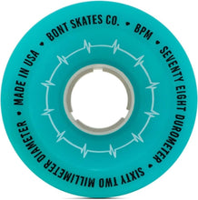Load image into Gallery viewer, Durable 62x35mm Quad Roller Skate Wheels - Ideal for Outdoor Skating, Pack of 4