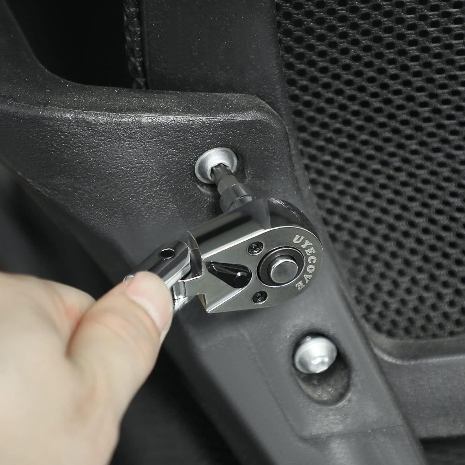 Flexible Head Stubby Ratchet Set - 1/2, 3/8, and 1/4 Inch Drive Wrenches