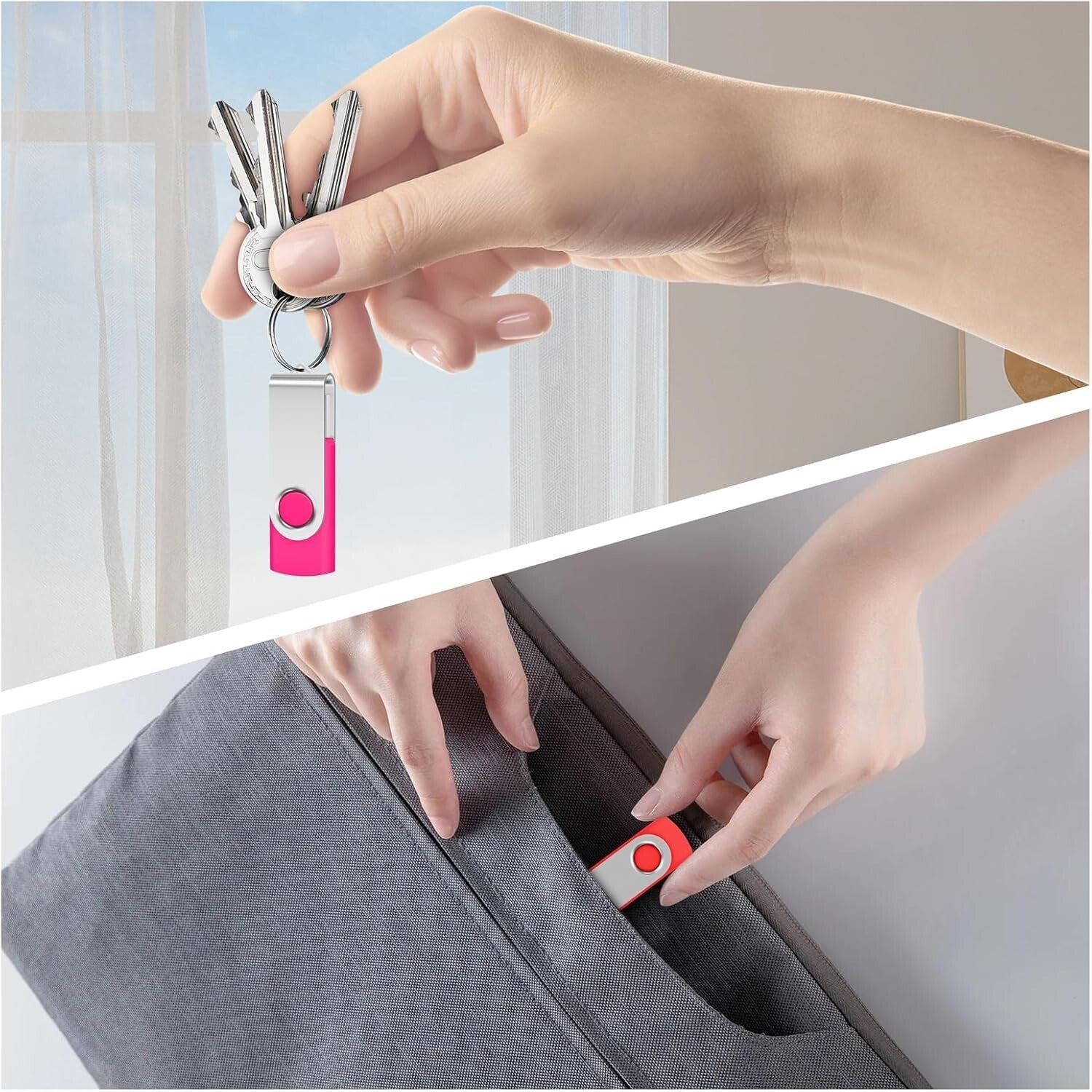 128MB USB 2.0 Flash Drive - 50 Pack Durable Swivel Design with Lanyards Included