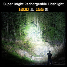 Load image into Gallery viewer, Compact &amp; Powerful FC11C Flashlight: 1200 Lumens, Type-C Rechargeable, Magnetic