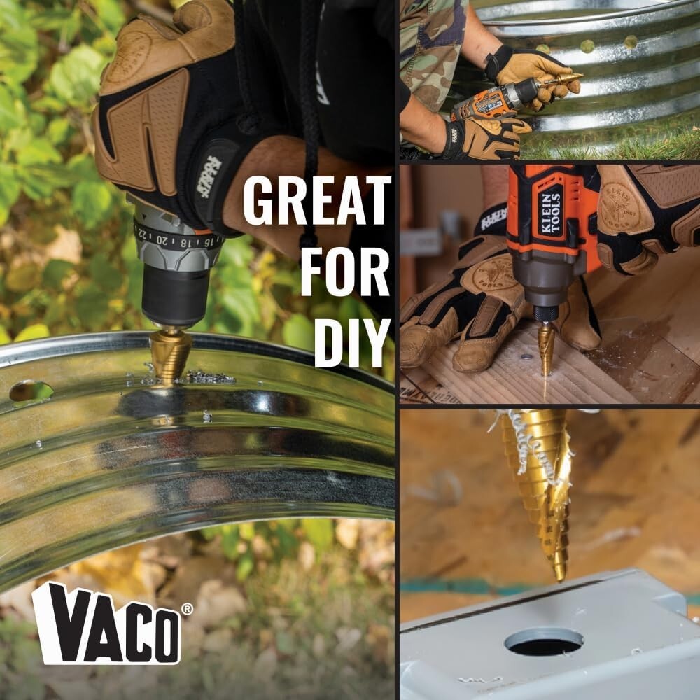 Efficient 3-Step Drill Bit Kit with Lubrication Oil for Optimal Performance