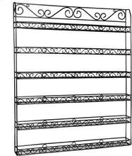Load image into Gallery viewer, Sturdy 6-Tier Metal Nail Polish and Essential Oils Organizer - Fits 108 Bottles