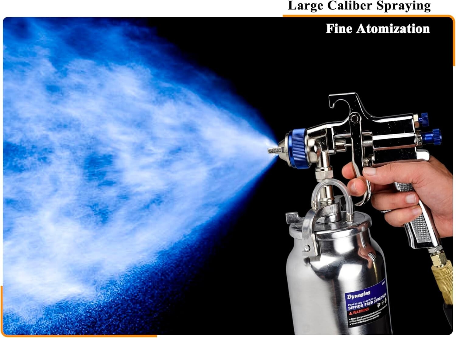 High-Performance 33 oz Spray Gun for Automotive & Home Painting Applications