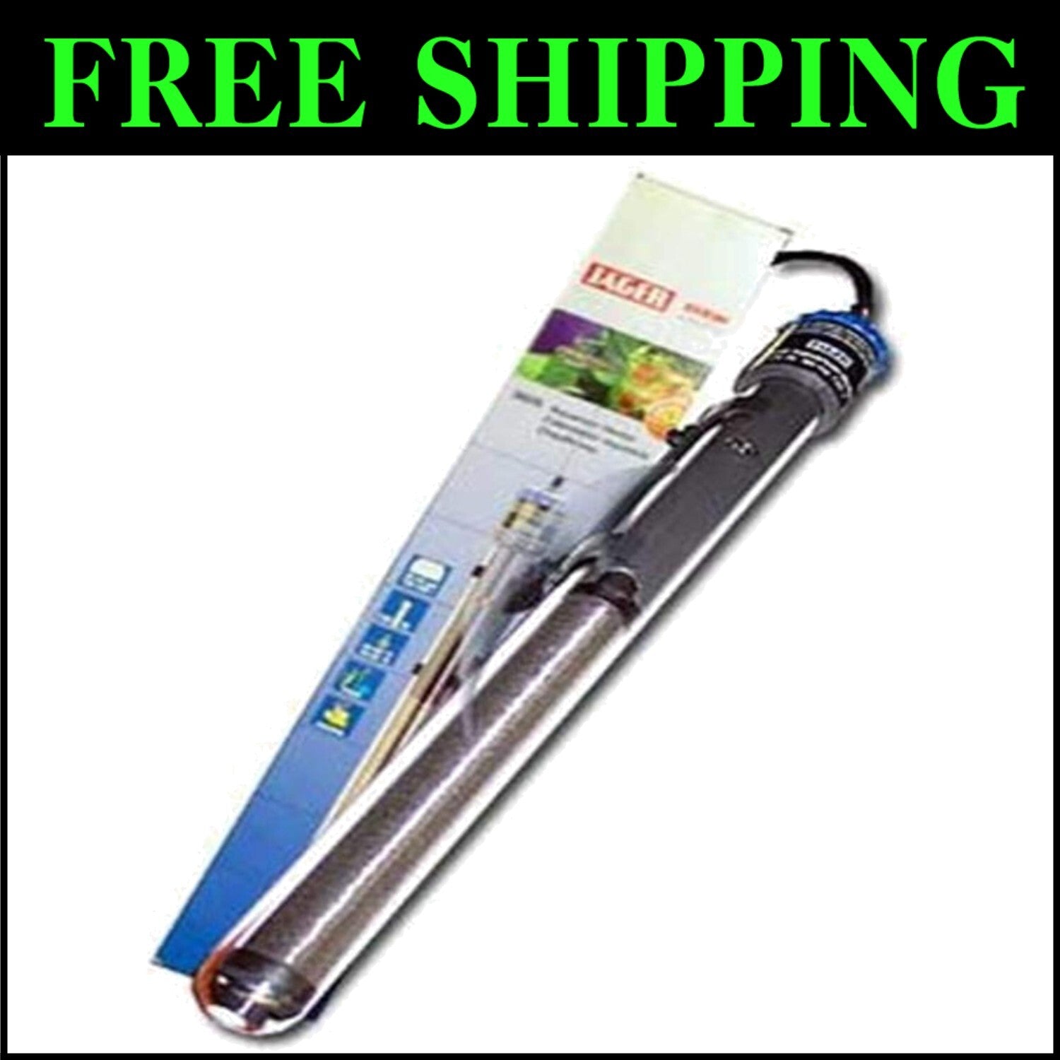 Precise Temperature Regulation with Jager 250W Shock-Resistant Aquarium Heater