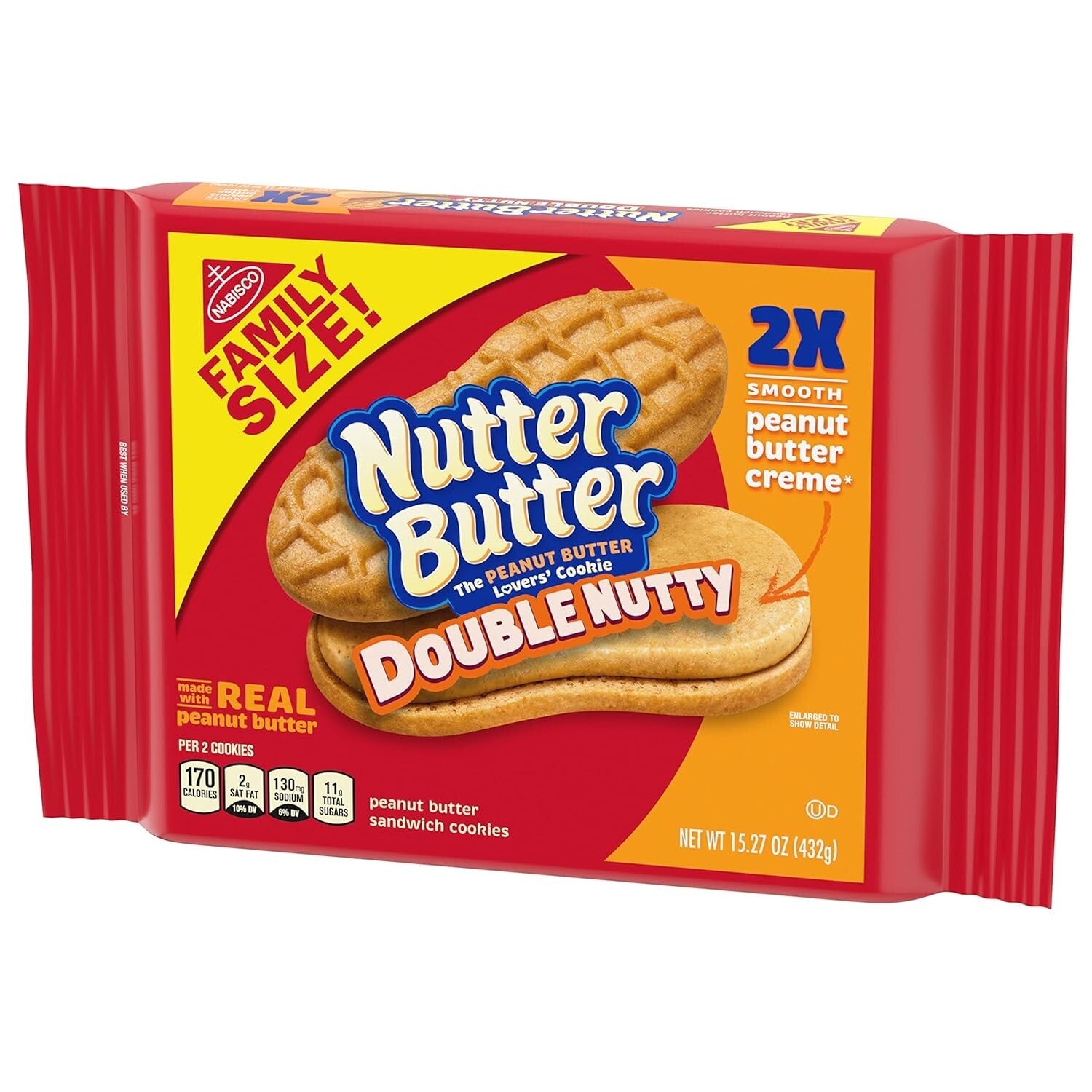 Tasty Double Nutty Peanut Butter Cookies - Ideal for Snacks, Sharing & Desserts