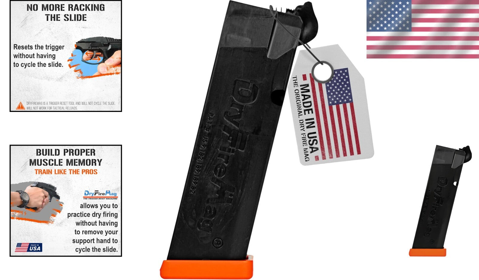 Dry Fire Training Magazine for S&W M&P Models | Realistic Trigger Simulation