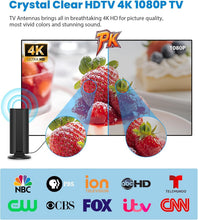 Load image into Gallery viewer, Superior 4K HD TV Antenna - 1800+ Mile Range, Outdoor/Indoor Use, Easy Install