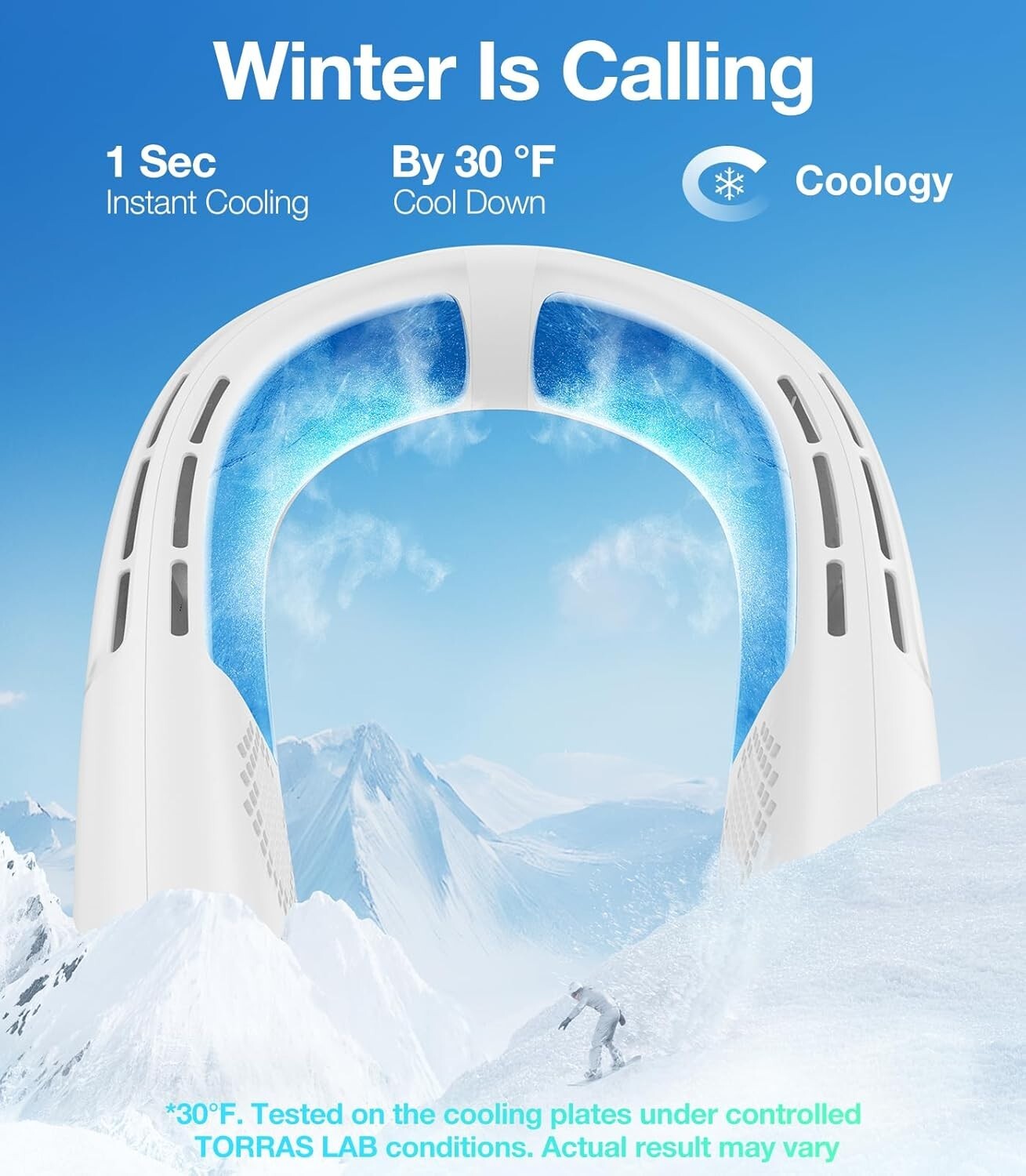 Personal Air Conditioner and Heater: Wearable, Stylish with 360-Degree Cooling