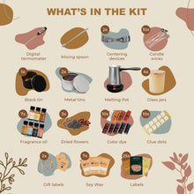 Load image into Gallery viewer, Luxurious Soy Candle Making Set with 7 Scents, Jars, &amp; All Essentials Included